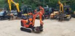 Kubota K008-3, (2013), 2694 heures, 0.8T, avec Moteur Neuf – ocasion
