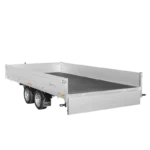 Remorque plateau PL40620435002 - PTAC 3500 kg (406x204) - SARIS – Image 2