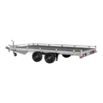 Remorque Transporter plateau basculant 406 x 204 cm - PTAC 2700 kg - Saris – Image 2
