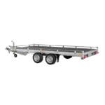 Remorque Transporter plateau basculant 406 x 204 cm - PTAC 2700 kg - Saris