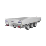 Remorque Tribenne - PTAC 3500 kg (406 x 204 cm) avec pompe électrique - Saris